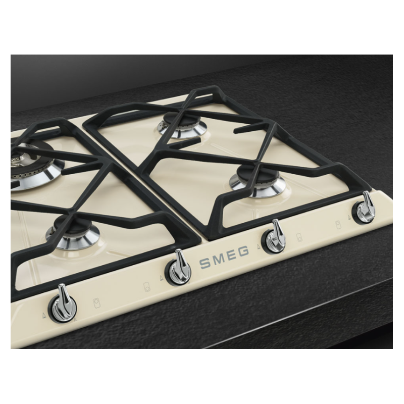 Smeg SR964PGH Cream Zone Gas Hob – Appliance World