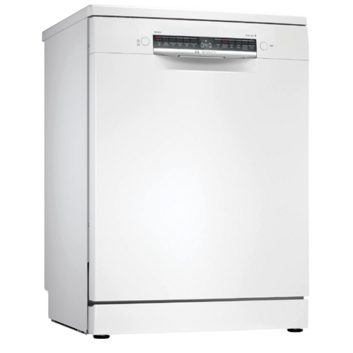 Bosch SMS4HKW00G - White Freestanding Dishwasher - D energy