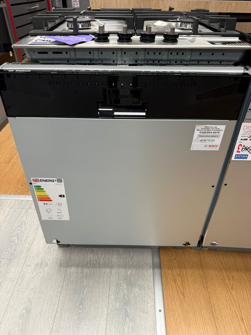 Bosch SMV2ITX18G - Black Integrated Dishwasher - E energy - Display