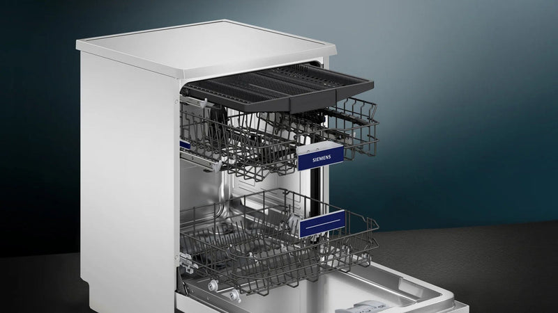 Siemens SN23EW03ME - White 14 Place Settings Freestanding Dishwasher - 42 dB - B energy