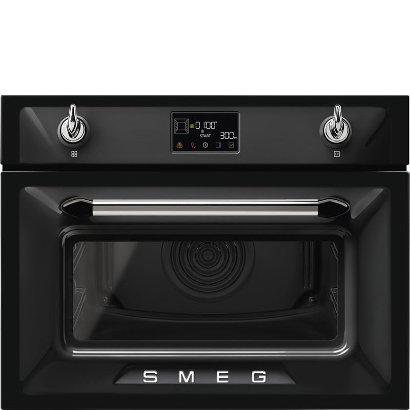 Smeg SO4902M1N - Black Electric Single Oven