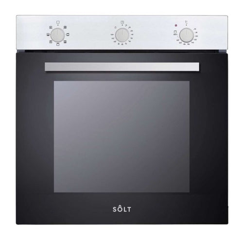 Solt SBIO60FX - Grey/Silver Single Oven - Built-in - 2 Year Warranty