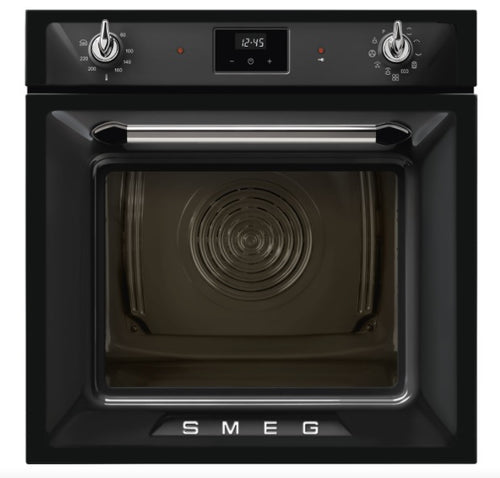 Smeg SOP6900TN - Black Built in Electric Single Oven - A energy