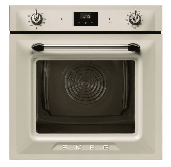 Smeg SOP6900TP - Cream Built in Electric Single Oven - A energy