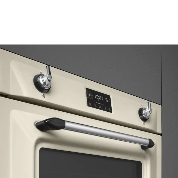 Smeg SOP6902S2PP - Cream Built in Electric Single Oven - A+ energy