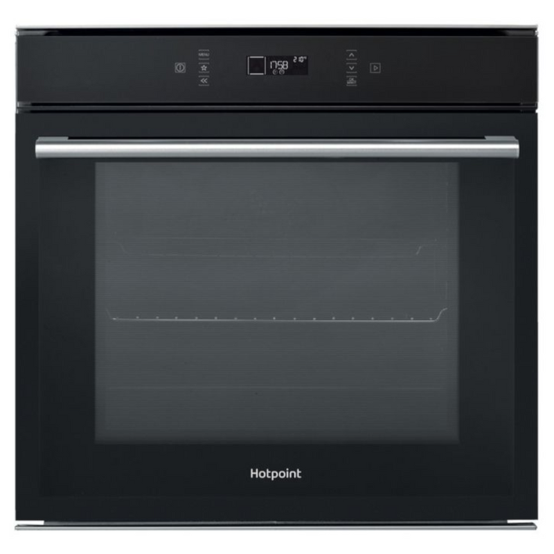 Hotpoint SI6 871 SP BL - Black Built in Electric Single Oven - Pyrolytic cleaning - A+ energy