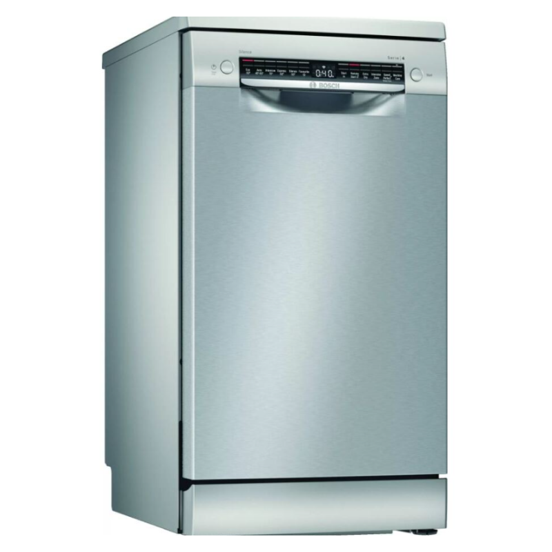 Bosch SPS4HKI45G - Silver Freestanding Dishwasher - E energy