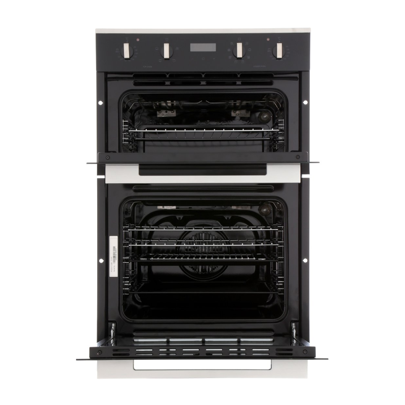Rangemaster RMB9048BL/SS - Black Built in Electric Double Oven - A/A energy - Display