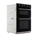 Rangemaster RMB9048BL/SS - Black Built in Electric Double Oven - A/A energy