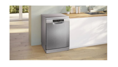 Bosch SMS6TCI02G - Silver Inox Dishwasher - 14 Place Settings - 42dB
