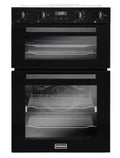 Stoves ST BI902MFCT Blk - Black Built in Electric Double Oven - A energy