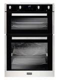 Stoves ST BI902MFCT STA - Stainless steel Built in Electric Double Oven - A energy