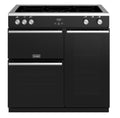 Stoves ST PREC DX S900Ei BK - Black 5 Zone Electric Cooker - A energy