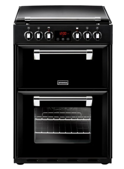 Stoves ST RICH 600E Blk - Black 4 Zone Electric Cooker - A energy