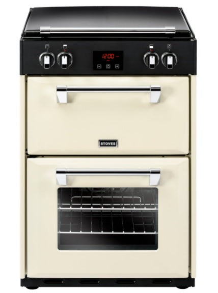 Stoves ST RICH 600Ei Crm - Cream 4 Zone Electric Cooker - A energy