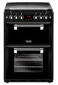 Stoves ST RICH 600G BLK - Black 4 Zone Gas Cooker - A energy