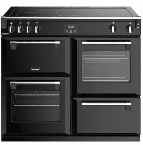 Stoves 444444915 - Black 5 Zone Electric Cooker - A energy