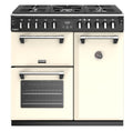 Stoves ST RICH DX S900DF CC - Cream 5 Zone Dual Fuel Cooker - A energy