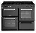 Stoves ST RICH S1100Ei BK - Black 5 Zone Electric Cooker - A energy