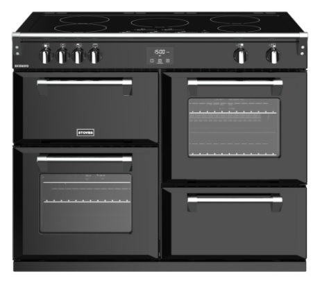 Stoves ST RICH S1100Ei BK - Black 5 Zone Electric Cooker - A energy