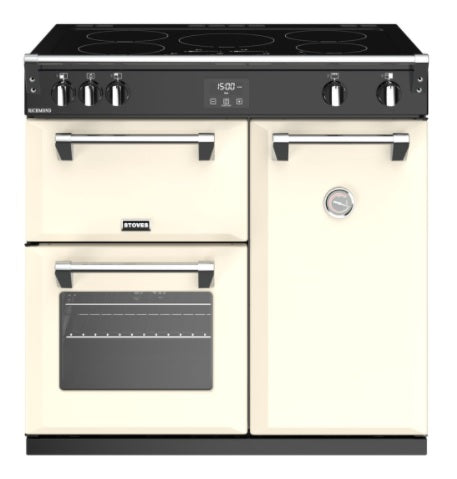 Stoves ST RICH S900Ei CC - Cream 5 Zone Electric Cooker - A energy