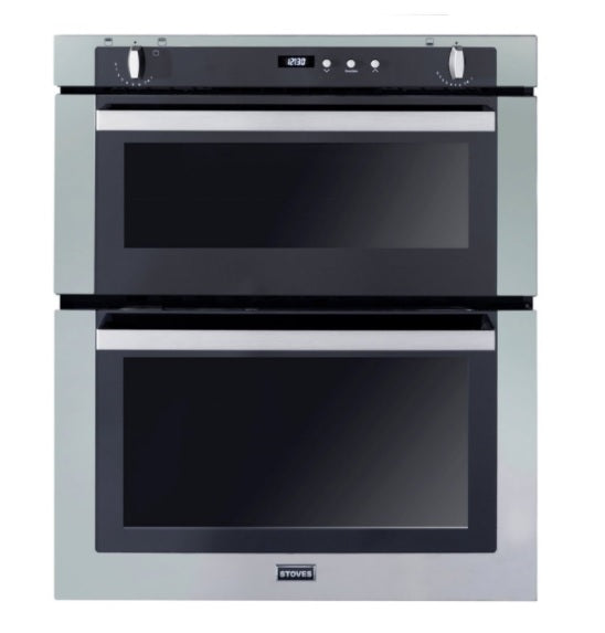 Stoves ST SGB700PS Sta - Stainless steel Built under Gas Double Oven - B energy