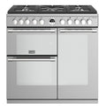 Stoves ST STER S900DF SS - 5 Zone Dual Fuel Cooker - A energy