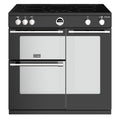 Stoves ST STER S900Ei BK - Black 5 Zone Electric Cooker - A energy