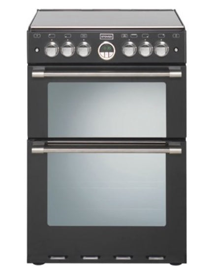 Stoves ST STERLING 600G Blk - Black 4 Zone Gas Cooker - A energy