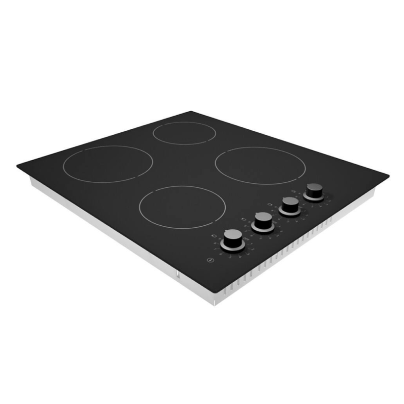 Statesman CHZ460D - Black 4 Zone Ceramic Hob