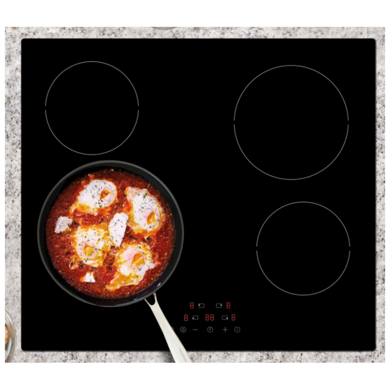 Statesman CHZ460T - Black 4 Zone Ceramic Hob