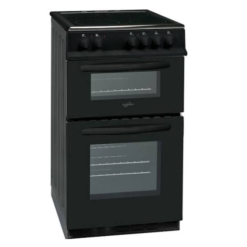 Statesman EDC50B - Black 4 Zone Electric Cooker