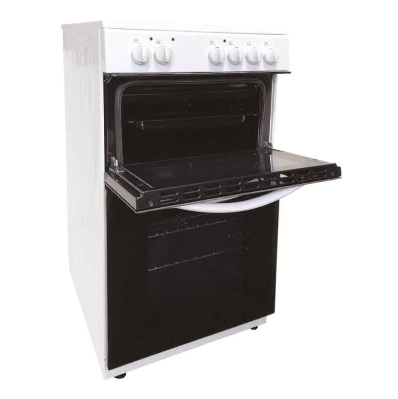 Statesman EDC50W - White 4 Zone Electric Cooker - A energy