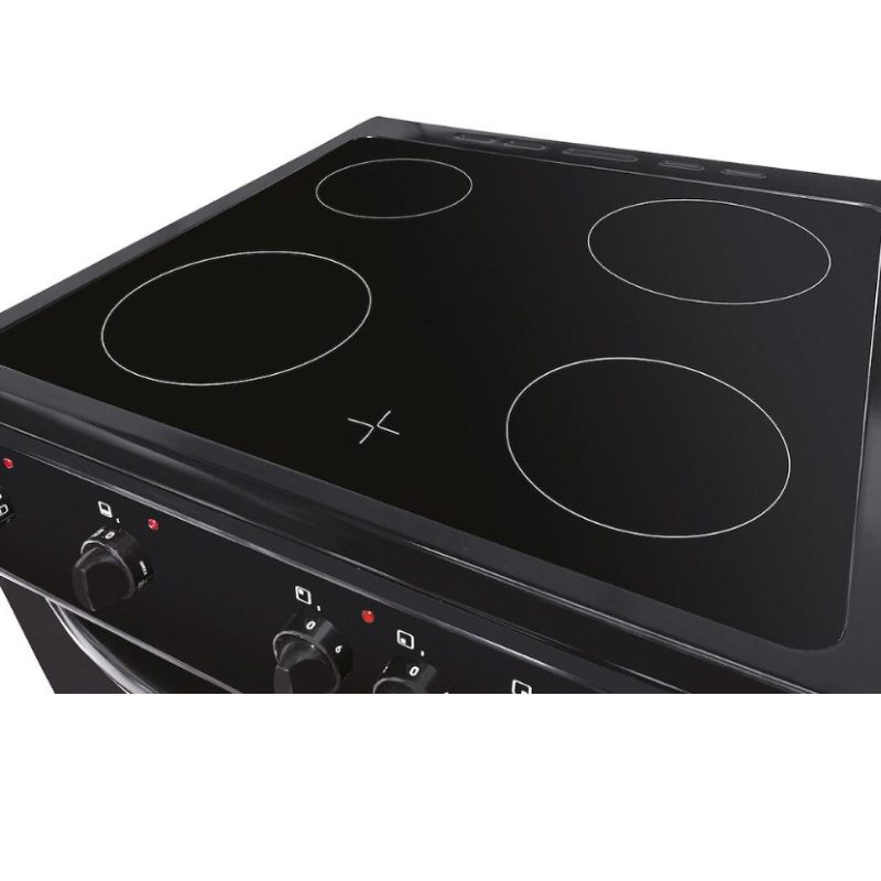 Statesman EDC60B2 - Black 4 Zone Electric Cooker - A energy