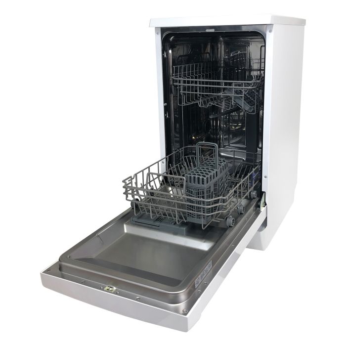 Statesman FD10PWE - White Freestanding Dishwasher - E energy - Display