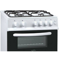 Statesman GTL50W - White 4 Zone Gas Cooker - Manual cleaning - A energy