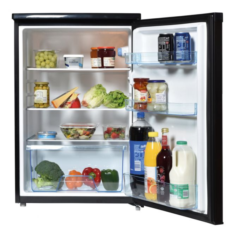 Statesman L255B - Black Undercounter Fridge - A+ energy