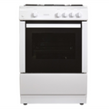 Statesman MAXI60GSF ( MAXI2) - White 4 Zone Gas Cooker - Manual cleaning - A energy