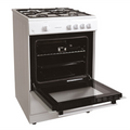 Statesman MAXI60GSF ( MAXI2) - White 4 Zone Gas Cooker - Manual cleaning - A energy