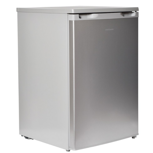 Statesman R155S - 55.3cm Silver Undercounter Fridge with icebox - F energy