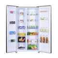 Statesman SBS177X - Silver Frost Free American Fridge Freezer - F energy