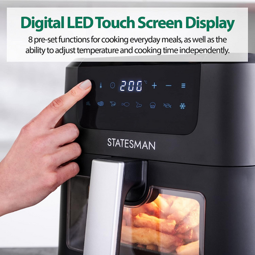Statesman SKAF05015BK - Air Fryer - Black