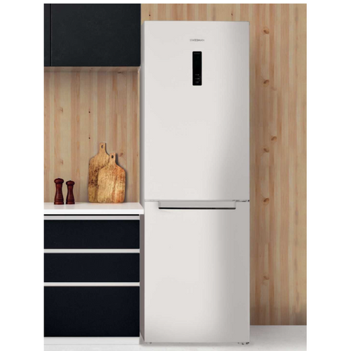 Statesman TNF1860WE - White Freestanding 60/40 Frost Free Fridge Freezer - F energy - Display