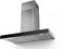 Faber STILO-GLASS-SMART-A60 - Stainless Steel/Black Glass Chimney Hood - 60cm - B Energy Rated