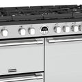 Stoves ST STER DX S1000DF GTG SS - 6 Zone Dual Fuel Cooker - A energy - Display