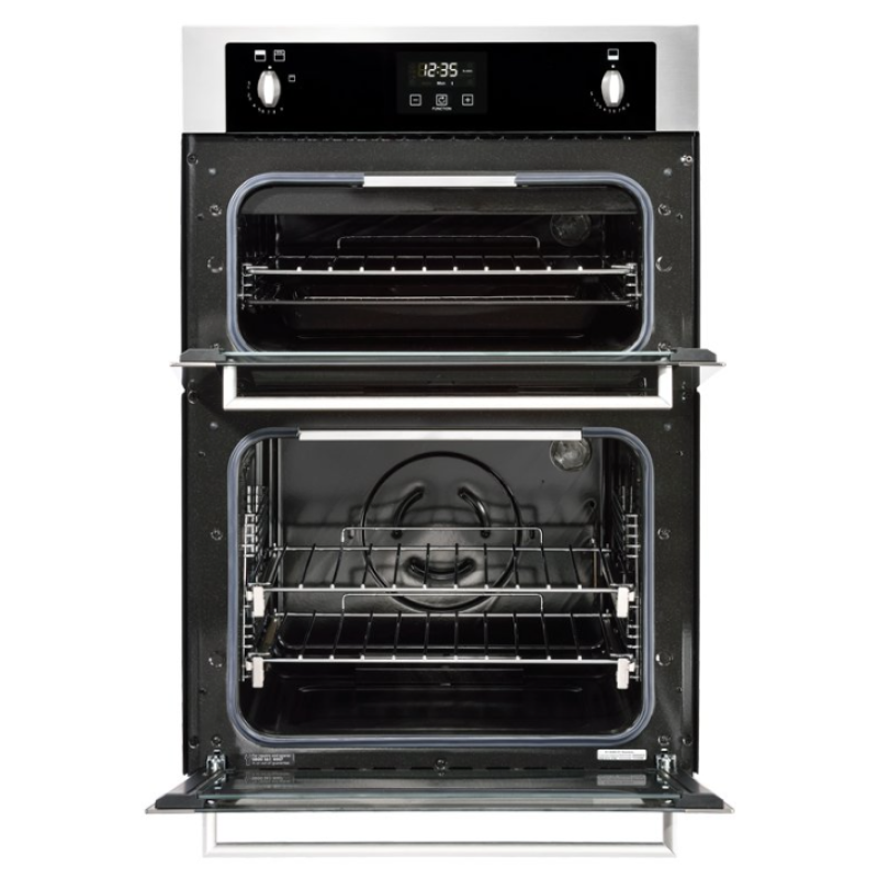 Stoves ST BI900 G Sta - Stainless steel Built in Gas Double Oven - A energy