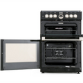 Stoves ST STERLING 600DF Blk - Black 4 Zone Dual Fuel Cooker - A energy