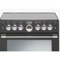 Stoves ST STERLING 600G Blk - Black 4 Zone Gas Cooker - A energy