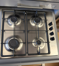 Neff T26BR46N0 - Stainless steel 4 Zone Gas Hob - Display