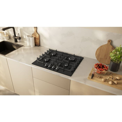 Neff T26NKP4S0 - Black Gas Hob - 60cm - 4 Burners